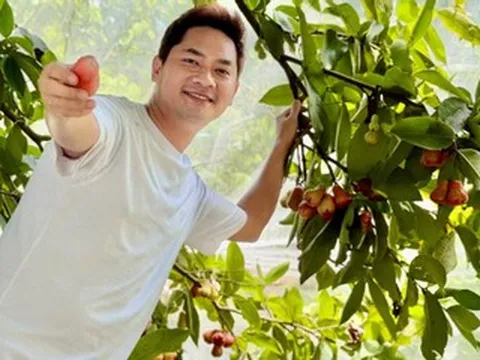 Nam diễn viên từ chức Phó Giám đốc về quê làm nông ở diện tích 3.000m2