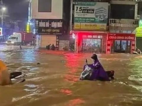 Xuất hiện đợt mưa lớn diện rộng kéo dài, những địa phương nào chịu ảnh hưởng?