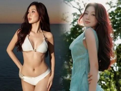 Hoa hậu Việt diện bikini khoe dáng cực phẩm ở tuổi 25, nhan sắc ngày càng thăng hạng sau 2 năm đăng quang