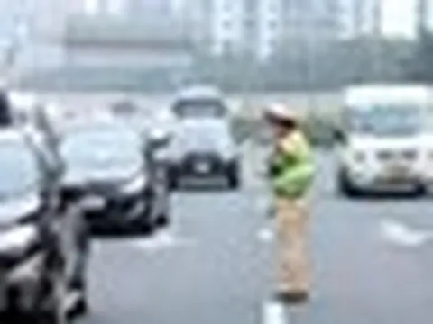 Công an Hà Nội thông báo nóng tới tất cả người tham gia giao thông từ sáng nay