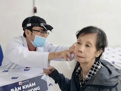Hình ảnh ngày đầu tiên khám sức khỏe miễn phí tại Bệnh viện An Bình theo chương trình của TPHCM