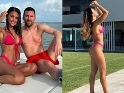 Vợ Messi đẹp như hoa hậu, U40 body ngày càng bốc lửa