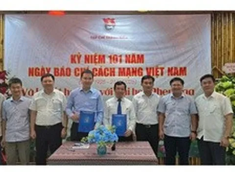Tạp chí Thanh niên kỷ niệm 101 năm Ngày báo chí cách mạng Việt Nam và ký kết hợp tác với Đại học Phenikaa