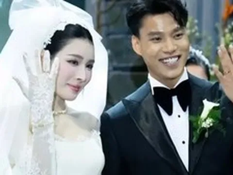 Đám cưới cầu thủ Văn Thanh, cô dâu công khai con gái riêng
