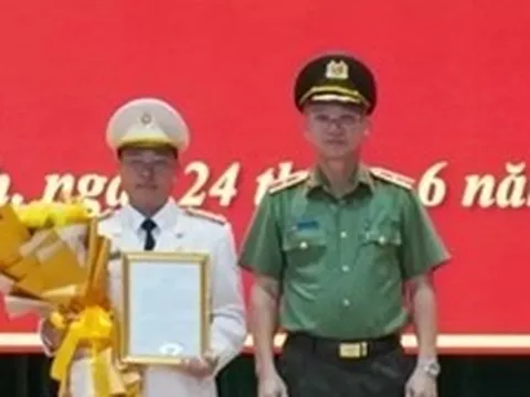 Công bố quyết định của Bộ trưởng Bộ Công an về công tác cán bộ