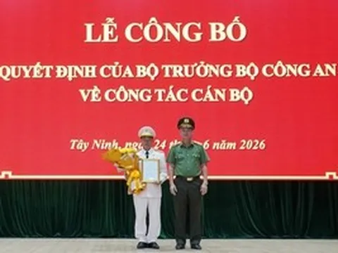 Đại tá Phạm Thanh Tùng giữ chức Phó Giám đốc Công an tỉnh Tây Ninh
