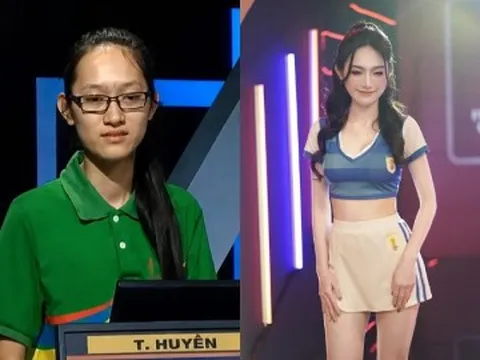 Thí sinh Đường lên đỉnh Olympia "lột xác" đi thi Hoa hậu, làm hot girl World Cup vừa đẹp vừa giỏi trên sóng VTV