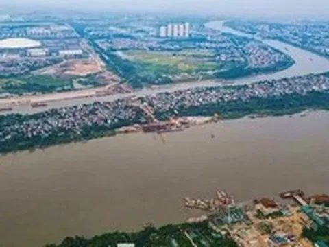 Cầu Tứ Liên và Trần Hưng Đạo nguy cơ bị ảnh hưởng tiến độ do 'vướng' quy định về đê điều