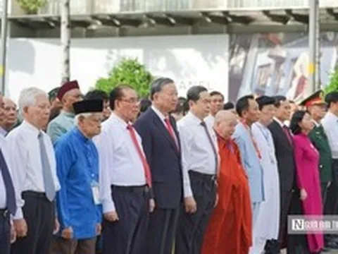 Tổng Bí thư, Chủ tịch nước Tô Lâm dự lễ kỷ niệm 50 năm thành phố mang tên Bác