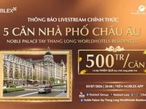 Tối 3/7, Sunshine Group tái xuất đường đua livestream BĐS: Hé lộ quỹ căn đặc biệt, quà tặng lên tới 500 triệu/căn