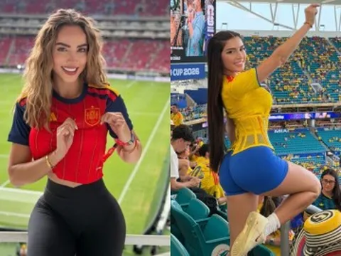 Dàn hot girl World Cup 2026 chuộng mốt tôn dáng, mỹ nhân Colombia khéo khoe vòng hông quyến rũ