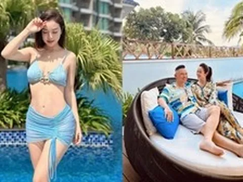 Hoa hậu đẹp bậc nhất Việt Nam tỏ tình với đại gia: "Nghe chàng hát, em vẫn bị gục ngã như lần đầu"