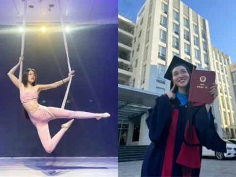 "Hoa hậu vỉa hè" là giảng viên Học viện Ngoại giao xinh đẹp, sở hữu 2 tấm bằng Thạc sĩ