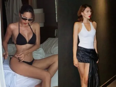 Mỹ nhân Đắk Lắk diện bikini "vòng nào ra vòng nấy", vóc dáng U40 khiến nhiều người khó tin