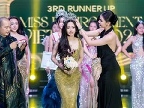 Nhan sắc xinh đẹp của Á hậu Môi trường Việt Nam 2026 Nguyễn Ngọc Hân
