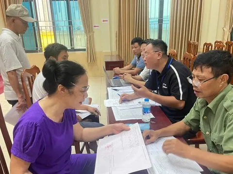 Sớm tháo gỡ vướng mắc giấy chứng nhận đất nông nghiệp cho người dân xã Bình Minh