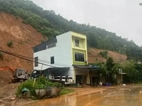 Nhiều khu vực ở Thái Nguyên bị sạt lở do mưa lớn