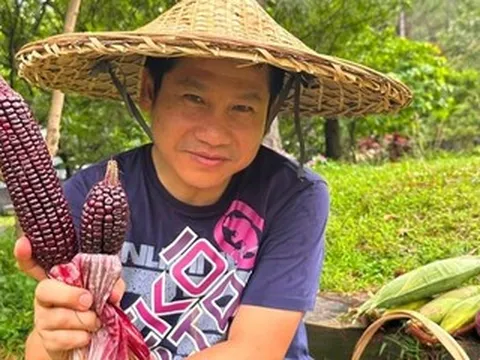 Ca sĩ Trọng Tấn khoe cây trái đặc biệt ở nhà vườn 4.000m2