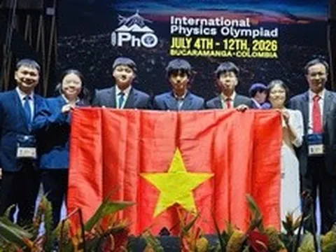 Đội tuyển Việt Nam giành 4 Huy chương Vàng tại Olympic Vật lí quốc tế 2026