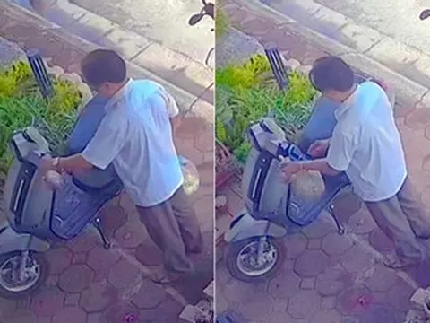 Bố chồng cũ lặng lẽ treo đồ ăn trước cửa nhà khiến nàng dâu ở Hưng Yên xúc động