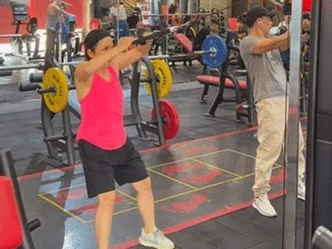 Diva Mỹ Linh miệt mài tập gym, NSƯT Xuân Hinh chăm sóc ngoại hình