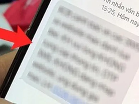 Công an thông báo đến tất cả người nhận được tin nhắn có nội dung sau