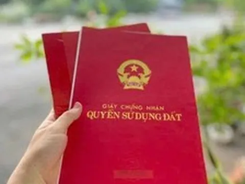 Tất cả người dân có sổ đỏ đặc biệt chú ý thông tin sau