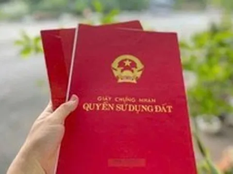 Tất cả người dân có sổ đỏ chú ý thông tin   sau