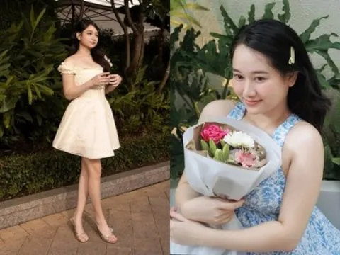 Sắc vóc Trúc Anh "Mắt biếc" sau giảm cân