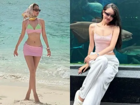 Mỹ nhân Bắc Ninh cao 1m76 diện bikini khoe eo nhỏ xíu, nhan sắc sau 3 năm đăng quang khiến dân tình xuýt xoa