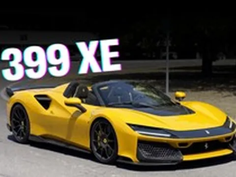 Siêu xe giới hạn 399 chiếc của Ferrari lộ diện: Máy hybrid mạnh gần 1.200 mã lực, dáng mui trần như LaFerari Aperta, ra mắt vào năm sau