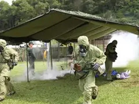 Sát hạch năng lực ứng phó sự cố, thảm họa của các đơn vị Quân đội