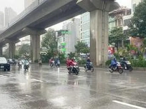 Tin mới về đợt mưa to kéo dài trong nhiều ngày tới ở Bắc Bộ