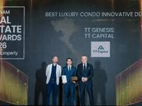TT GENESIS ghi dấu ấn tại lễ trao giải Dot Property Award 2026