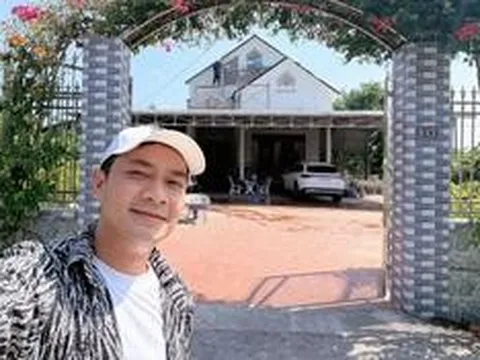 Nam diễn viên Minh Luân, báo hiếu cha mẹ bằng căn nhà 300m2 ở quê