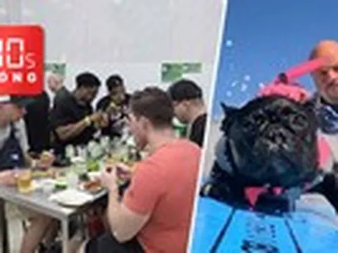 Bản tin 30s Nóng: Thủy thủ tàu sân bay Mỹ ăn bánh xèo, cà phê vỉa hè Đà Nẵng; Chó cưng thi lướt sóng