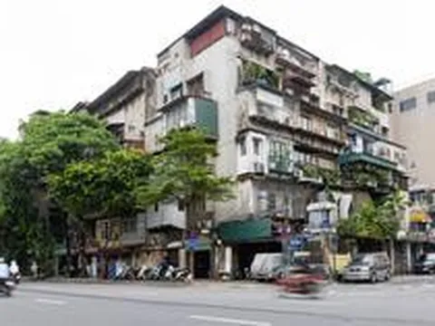 Cận cảnh cụm chung cư phố cổ Hà Nội được đề xuất cải tạo thành cao ốc 21 tầng
