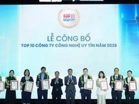 ETC được vinh danh Top 3 Công ty công nghệ cung cấp sản phẩm, dịch vụ và giải pháp chuyển đổi số uy tín năm 2026