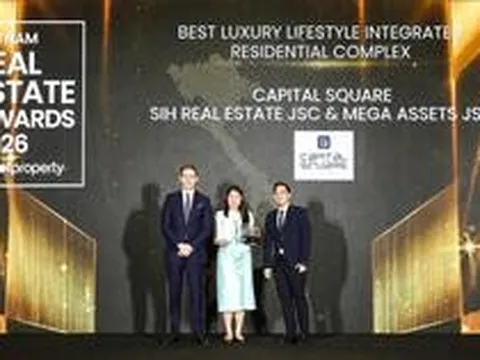 Capital Square: Khai mở chuẩn sống tích hợp, được vinh danh tại Dot Property Vietnam 2026