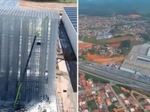 Phát hiện hơn 2.000 tấn thép được gấp rút dựng lên giữa lòng thành phố, siêu công trình rộng 50.000 m² chuẩn bị lộ diện