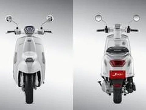 Thách thức Honda SH, xe tay ga Ý Lambretta J200 lộ diện sở hữu phanh ABS hai kênh