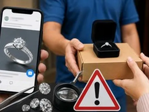 Bùng nổ dịch vụ bán kim cương online, ship tận nơi: Chuyên gia cảnh báo rủi ro
