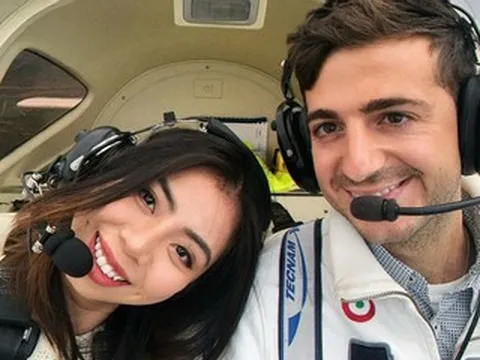 'Chuyến bay đẹp nhất cuộc đời' của nữ tiếp viên người Việt và phi công Italy