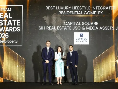 Capital Square: Dấu ấn khai mở chuẩn sống tích hợp được vinh danh tại Dot Property Vietnam 2026