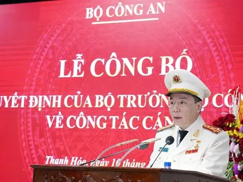 Đại tá Hoàng Quốc Việt giữ chức Giám đốc Công an tỉnh Thanh Hóa
