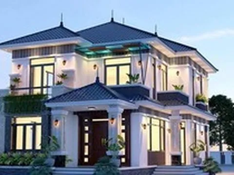 Chi phí xây nhà mái Nhật 2 tầng 80m² trọn gói bao nhiêu?