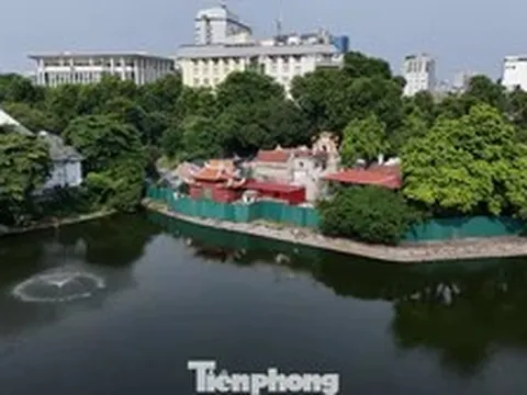 Di dời 32 hộ dân, trả lại không gian kiến trúc cho di tích ven hồ Thiền Quang
