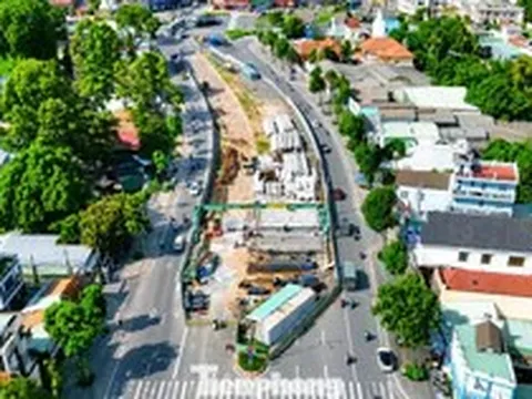 Toàn cảnh hầm chui 1.050 tỷ đồng ở quốc lộ 13 chạy đua với thời tiết