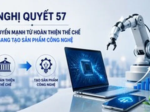 Triển khai Nghị quyết 57: Chuyển mạnh từ hoàn thiện thể chế sang tạo sản phẩm công nghệ