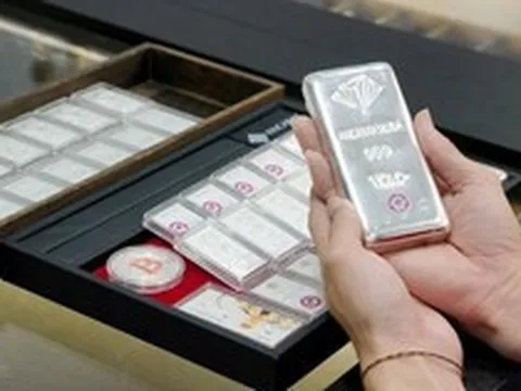 Giá bạc sáng ngày 14/8 tại Ancarat, Bảo Tín Mạnh Hải, DOJI, Sacombank